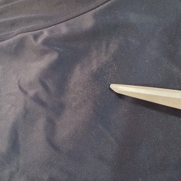 Athleta Skort Black NWT Shirred Band Swim Skort Chlorine Resistant Large - Picture 6 of 10